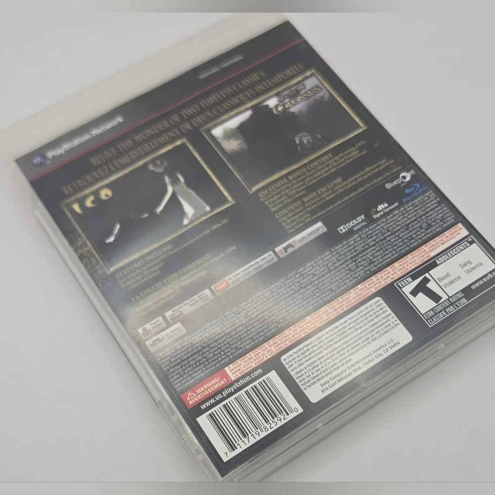 ICO & Shadow of the Colossus PS3 HD Collection Complete With Manual - Picture 6 of 9